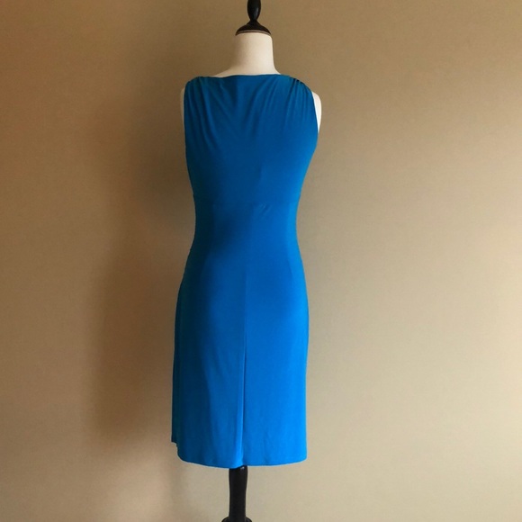 Ralph Lauren Essentials turquoise dress size 8 - Picture 2 of 4